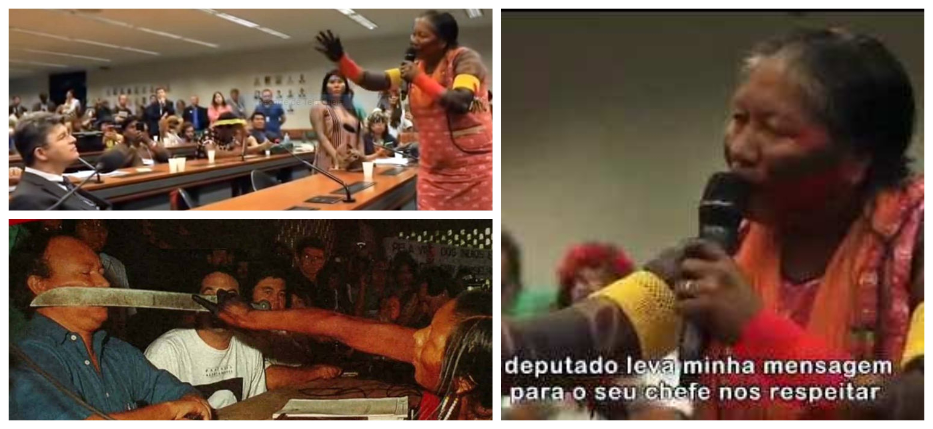 Marcelo Nassif: TuÃ­ra, a guerreira KayapÃ³ que calou os poderosos em 1989 e, agora, de novo; veja vÃ­deo
