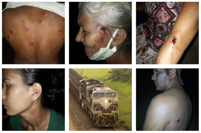 Acampados denunciam violência de seguranças da mineradora Vale no Pará