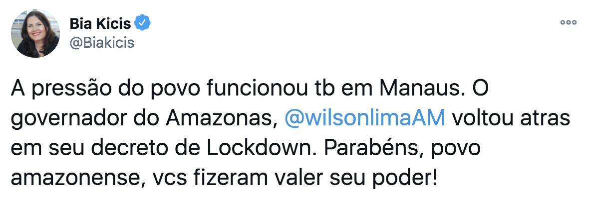 Como Osmar Terra, Bia Kicis e Eduardo Bolsonaro colaboraram com o caos em  Manaus - Viomundo