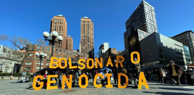 Eliara Santana: Em Nova York, o grito ‘Bolsonaro Genocida’, que ecoa para o mundo