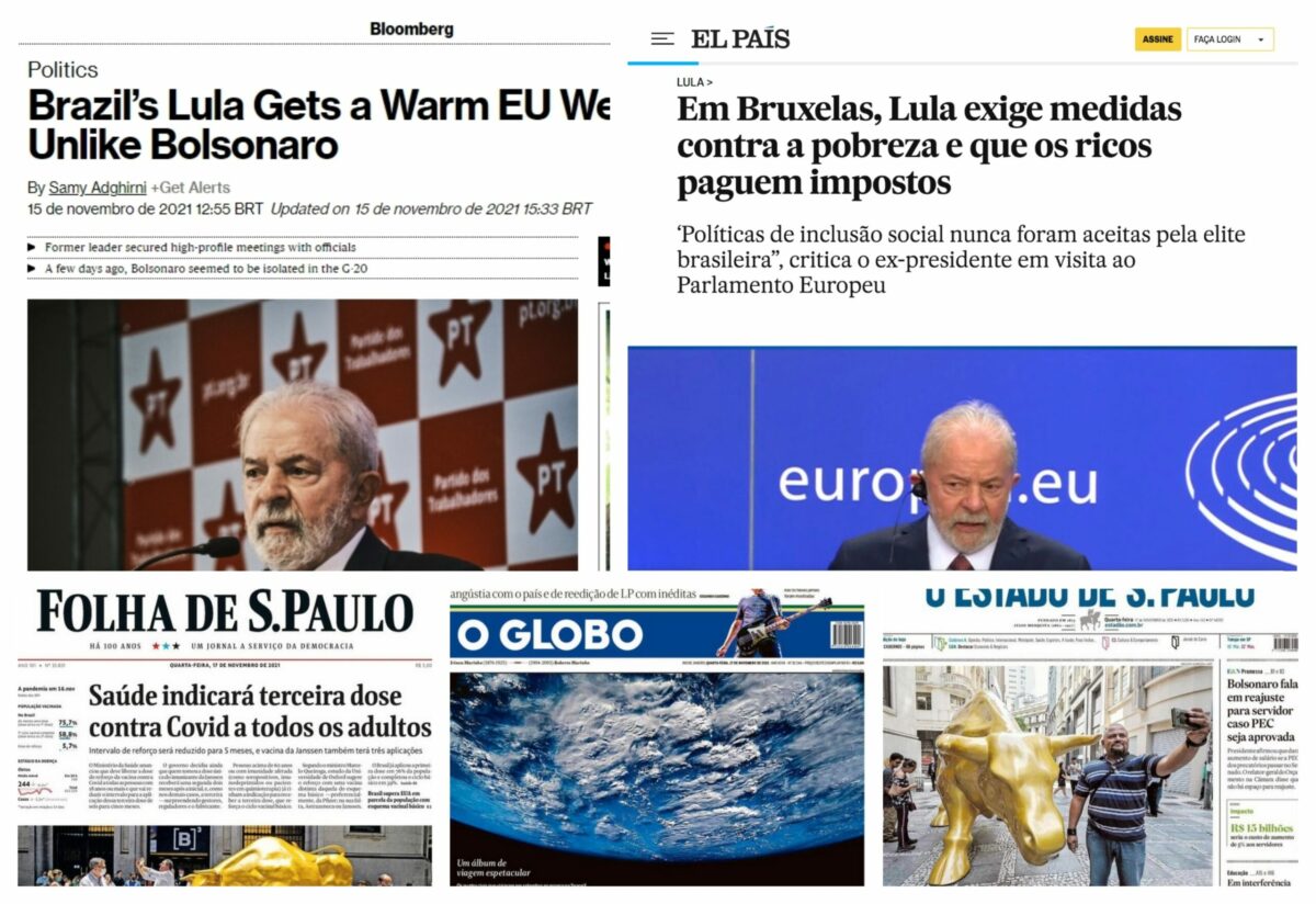 Eliara Santana: Lula na Europa, o silenciamento orquestrado da mídia e a desinformação que nos agride