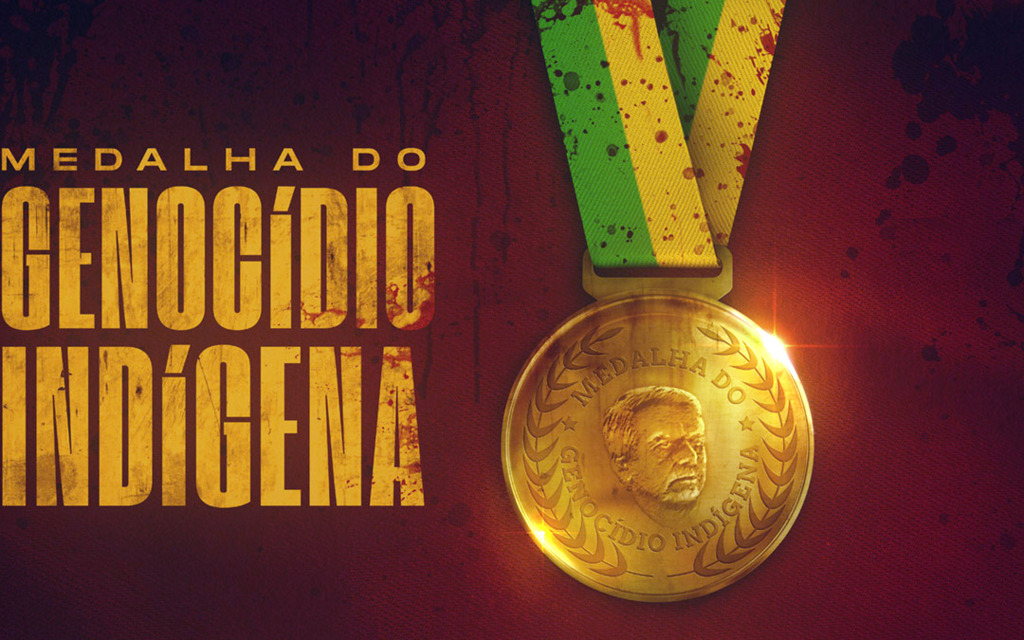 Apib distingue o governo Bolsonaro com a Medalha do Genocídio Indígena: “A todo custo querem nos destruir”