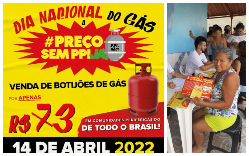 Nesta quinta, é dia de gás sem PPI em Maceió, Rio de Janeiro, Manaus, Cubatão, São José dos Campos e São Sebastião