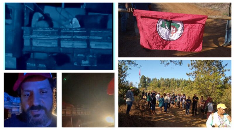 Fabiano Trompetista: Grileiros impedem que caminhão leve comida a 300 famílias do MST acampadas no DF; vídeo
