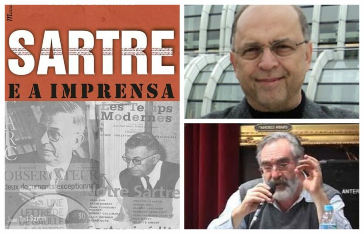 Veja como foi o lançamento de “Sartre e a imprensa”, de Dênis de Moraes, com participação de José Paulo Netto; vídeo