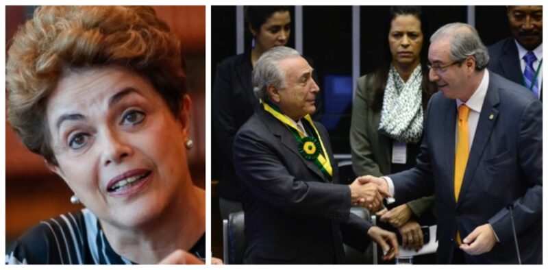 Ex-presidenta Dilma rebate declaração do golpista Michel Temer: “A História não perdoa a prática da traição”