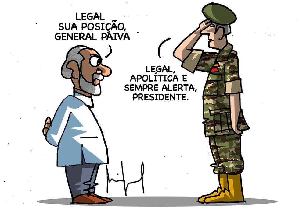 Jeferson Miola: General Tomás Paiva reitera à CPMI versão farsesca do Exército sobre o 8 de janeiro - Viomundo