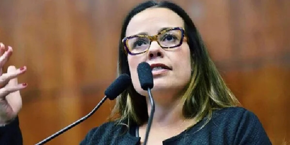 A pré-candidata ao governo do Rio Grande do Sul pelo PDT, Juliana Brizola Foto: Reprodução